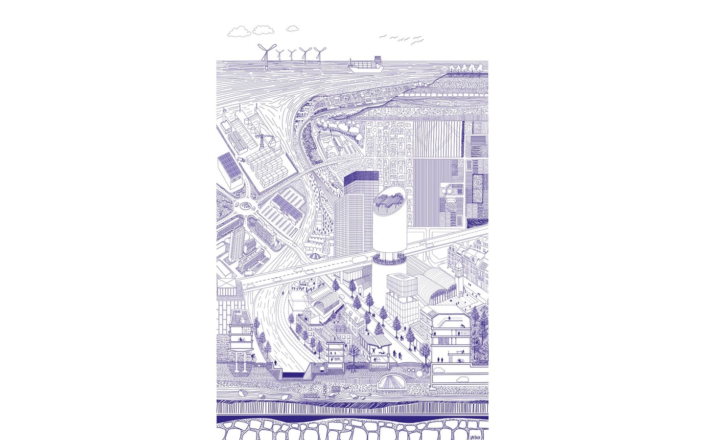 Vernissage de l’exposition "La sobriété foncière"