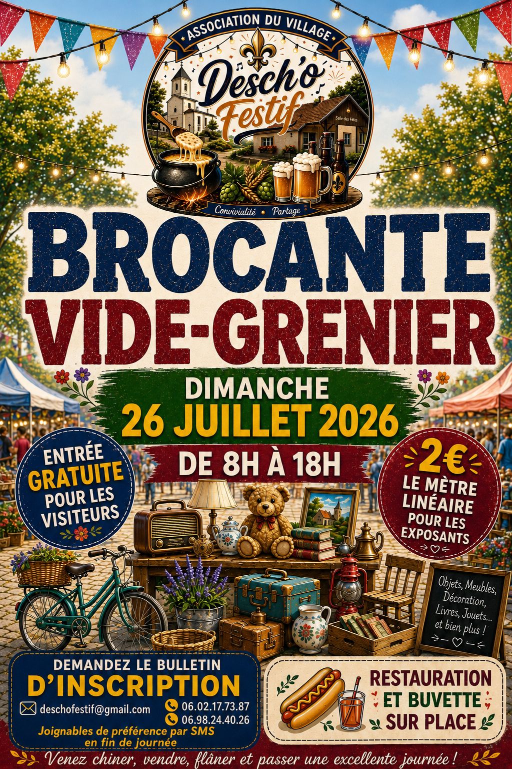 BROCANTE et Vide grenier