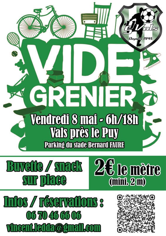 Vide-grenier de l'us vals