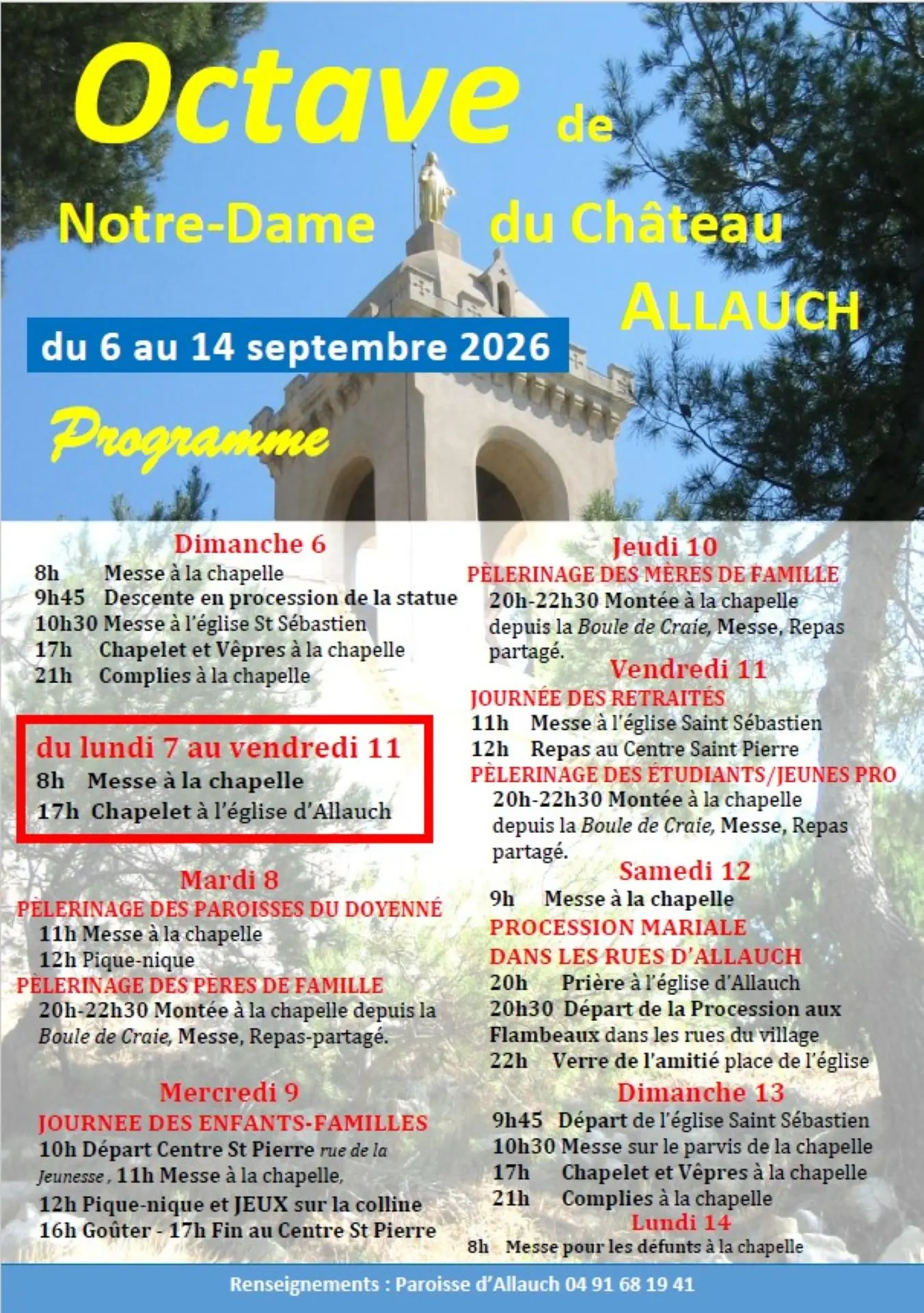 Fêtes de l'Octave