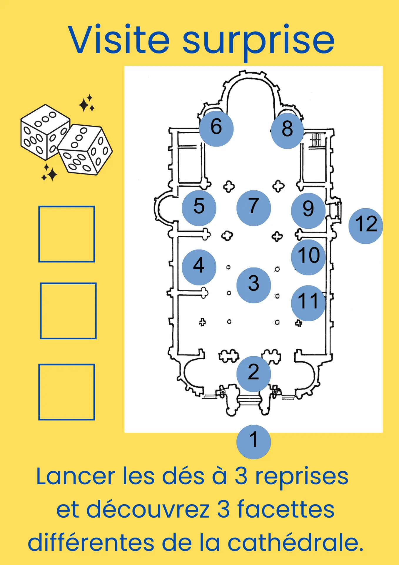 Visite surprise de la cathédrale