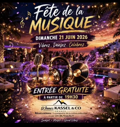 Fête de la musique à la Guinguette de la Colline