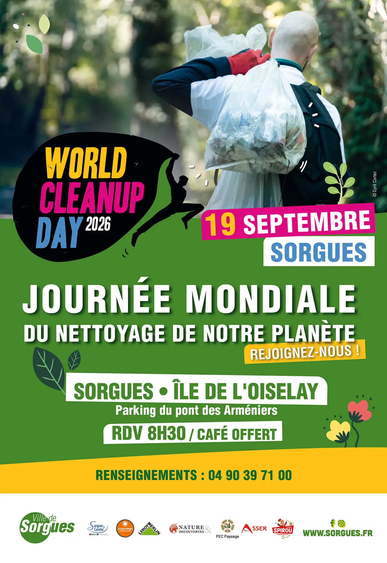 World Clean up Day à Sorgues
