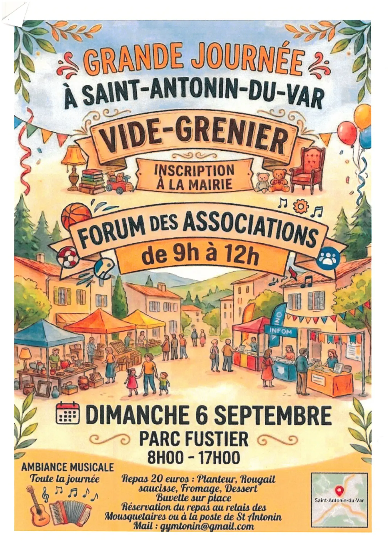 Vide-Greniers et Journée des Associations