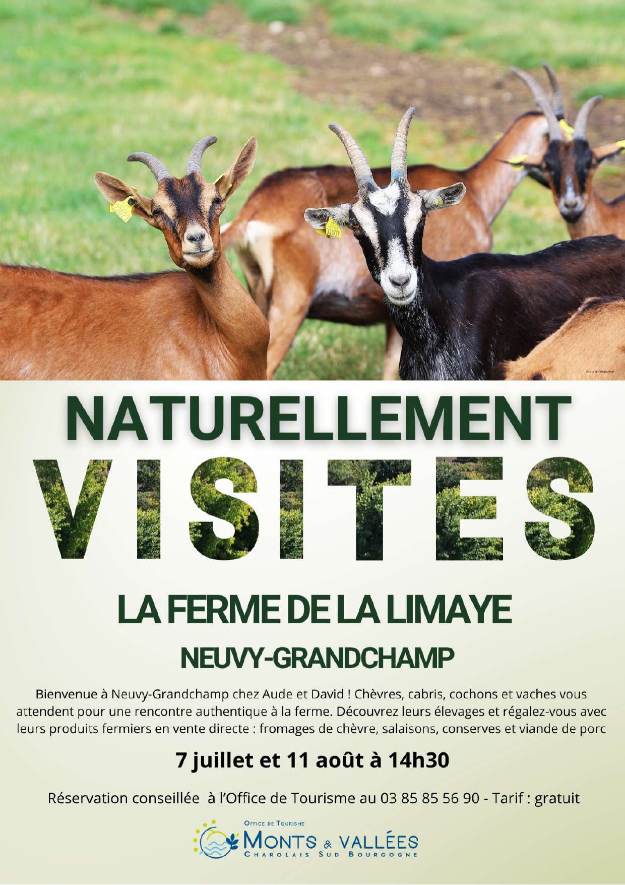 Naturellement visites : visites de la ferme de la Limaye