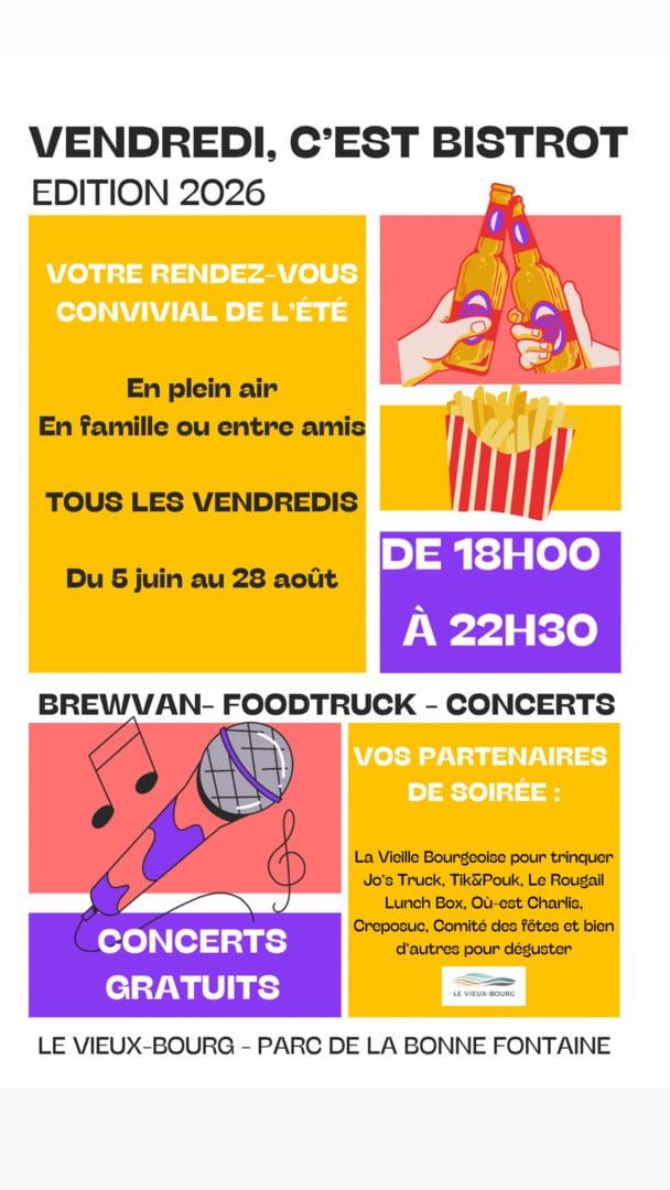 Vendredi, c’est bistrot!