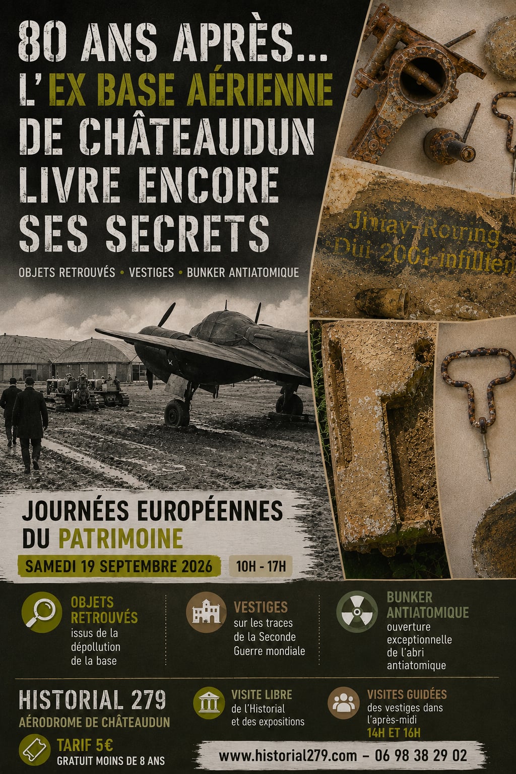 Visite de l'Historial 279