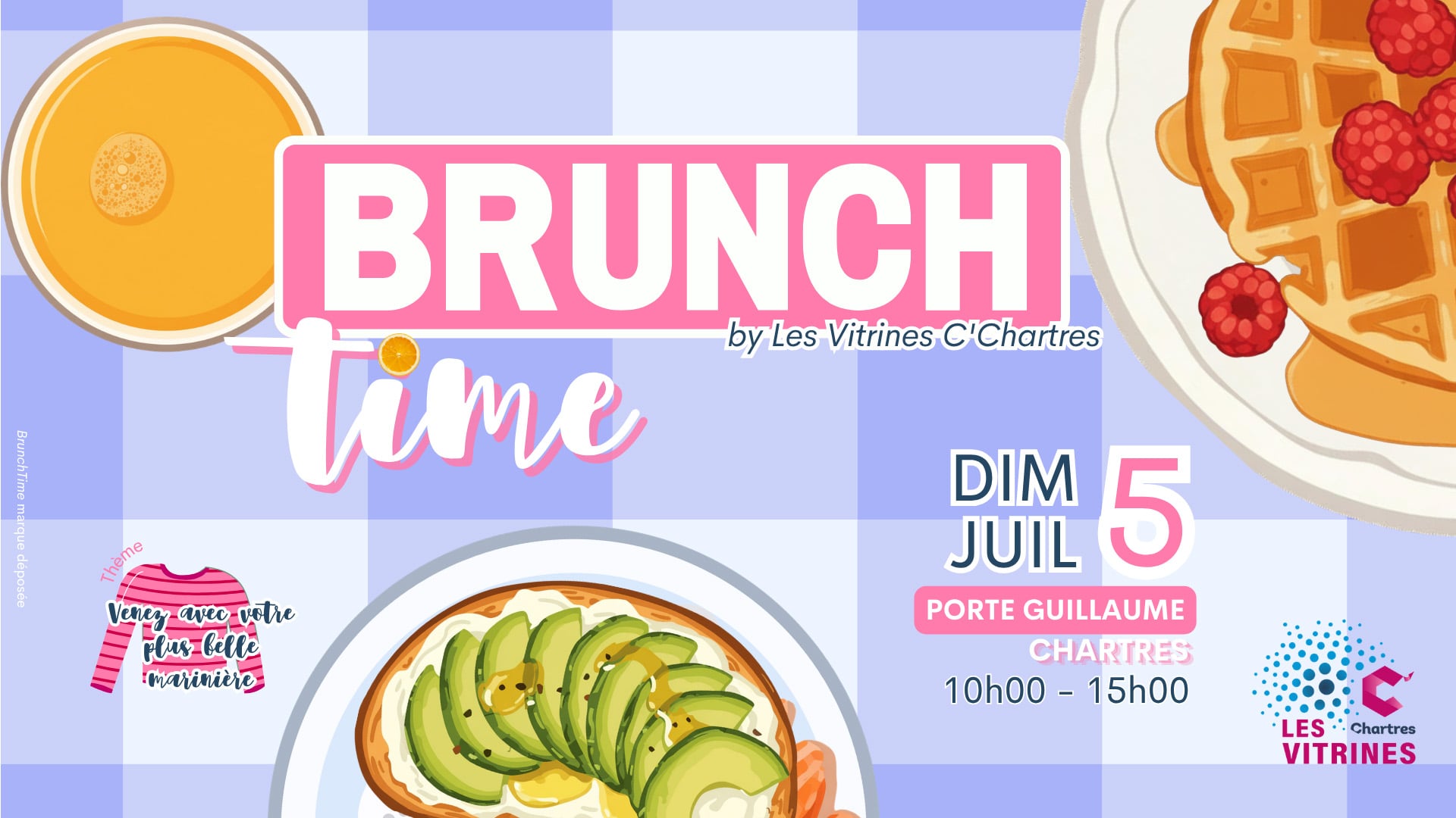 Brunch Time par les Vitrines C'Chartres