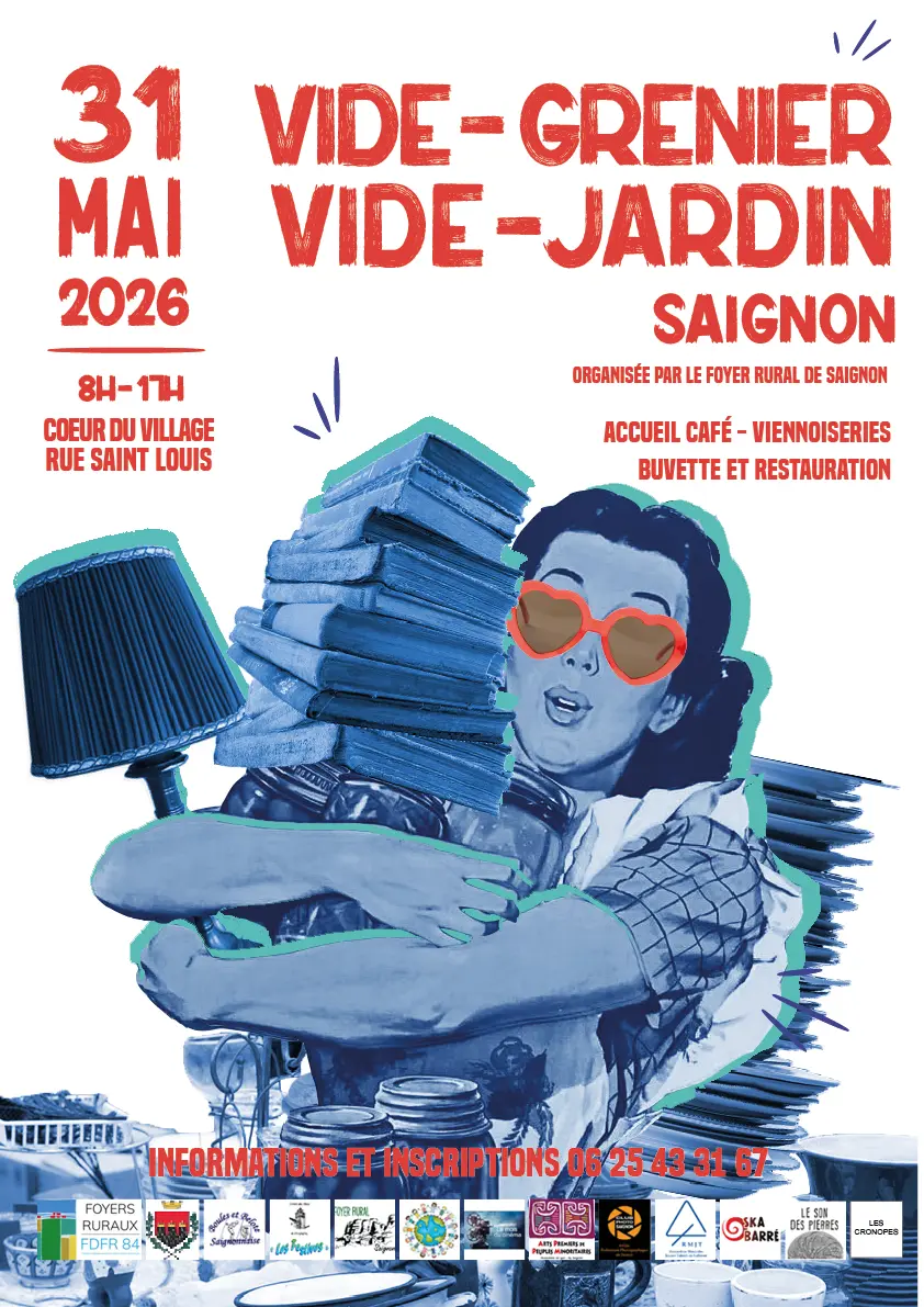 Vide grenier et vide jardin