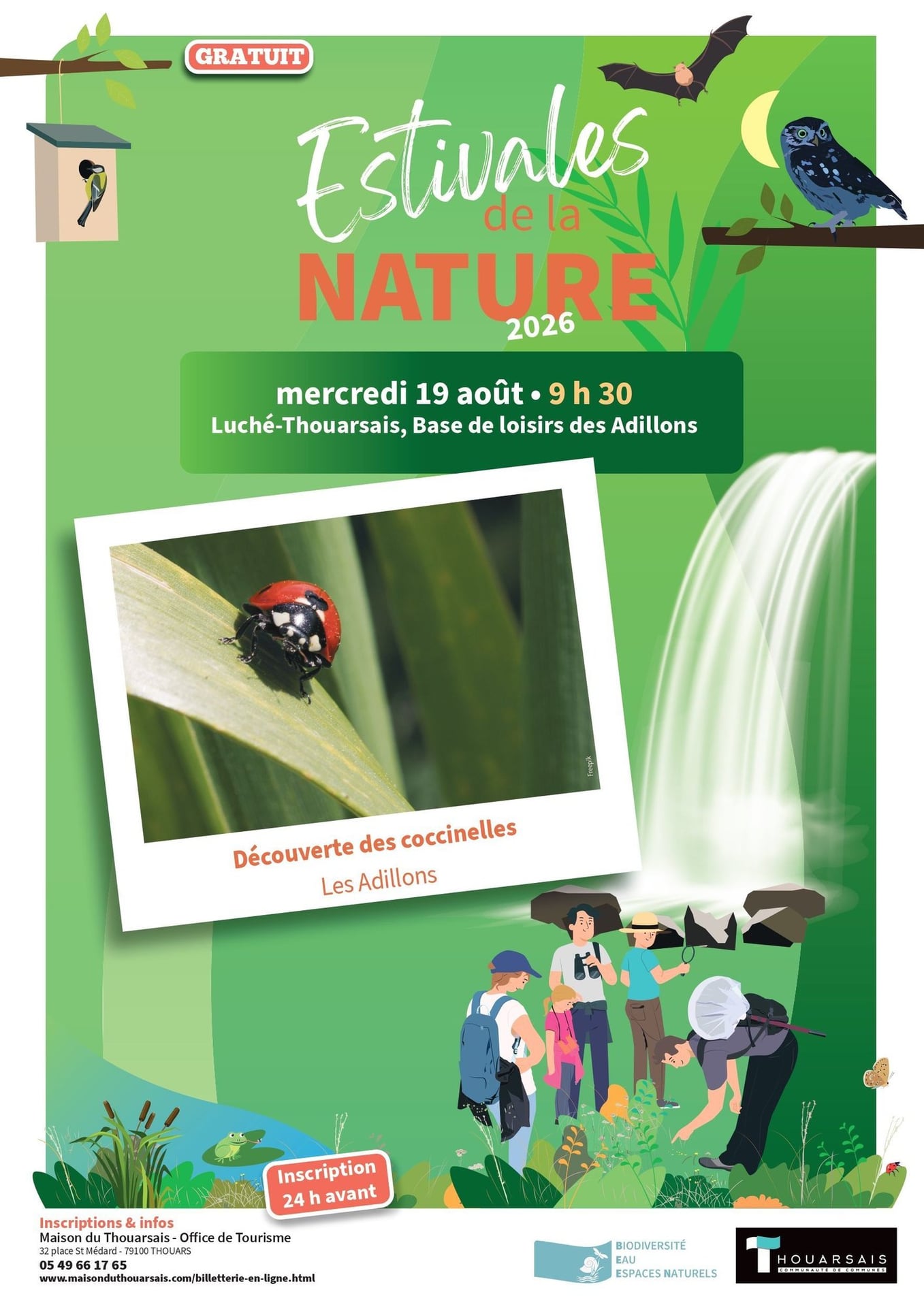LES ESTIVALES DE LA NATURE : Découverte des coccinelles
