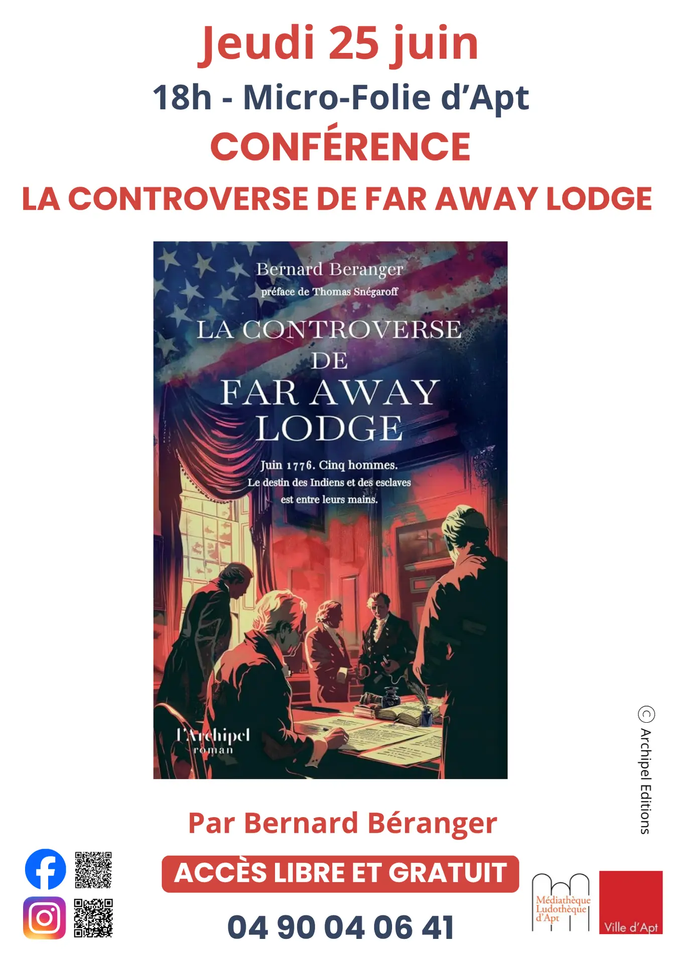 Conférence : La controverse de Far Away Lodge