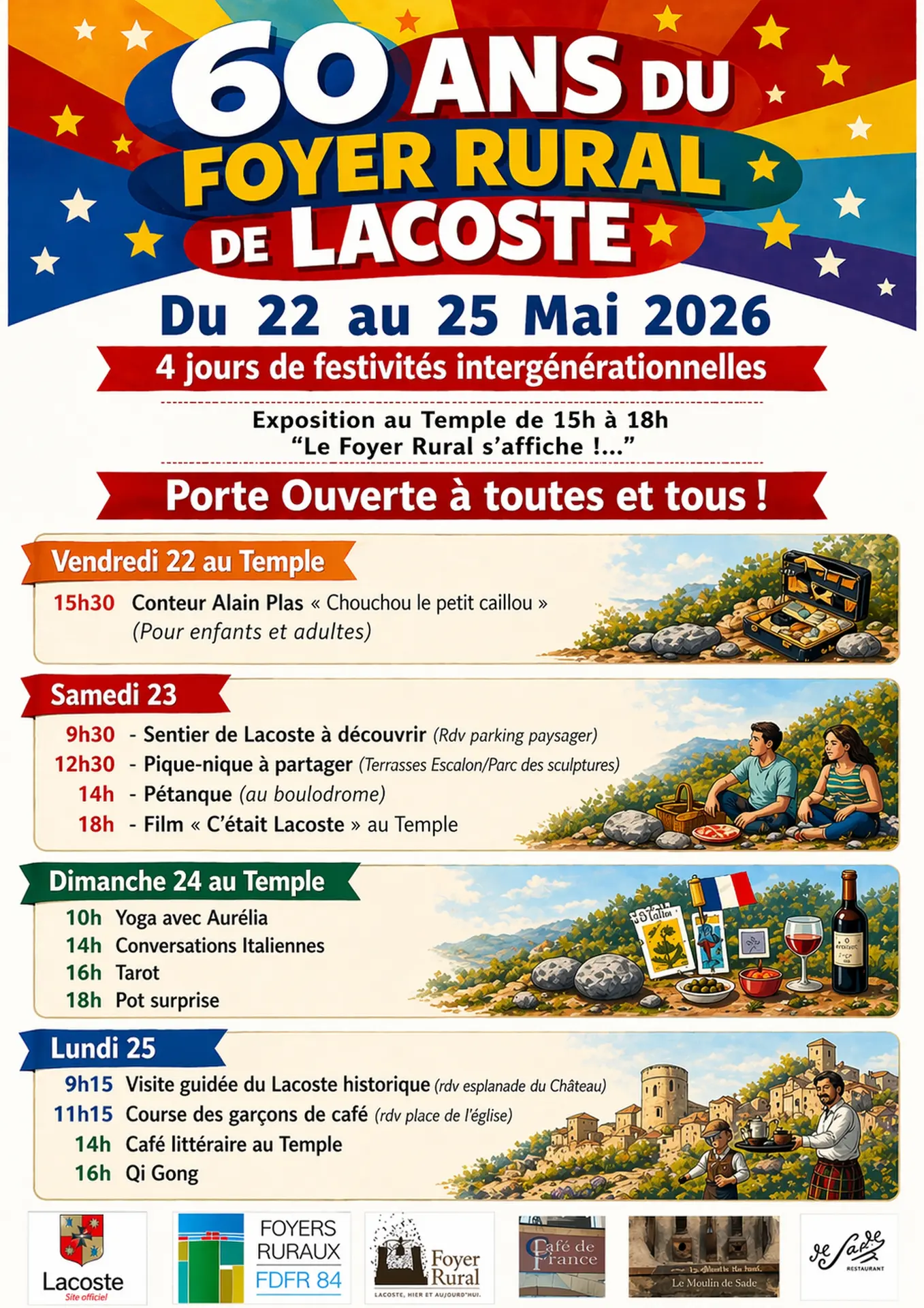 60 ans du Foyer Rural de Lacoste