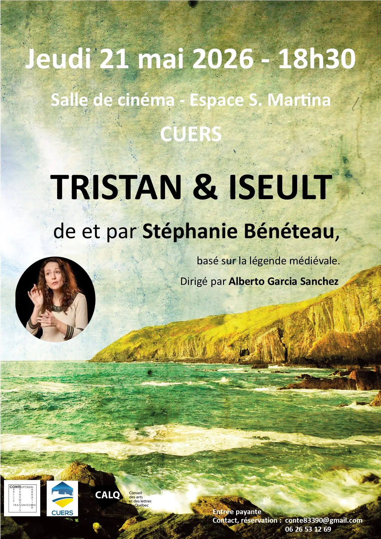 Spectacle "Tristan & Iseult" par l'association C.O.N.T.E