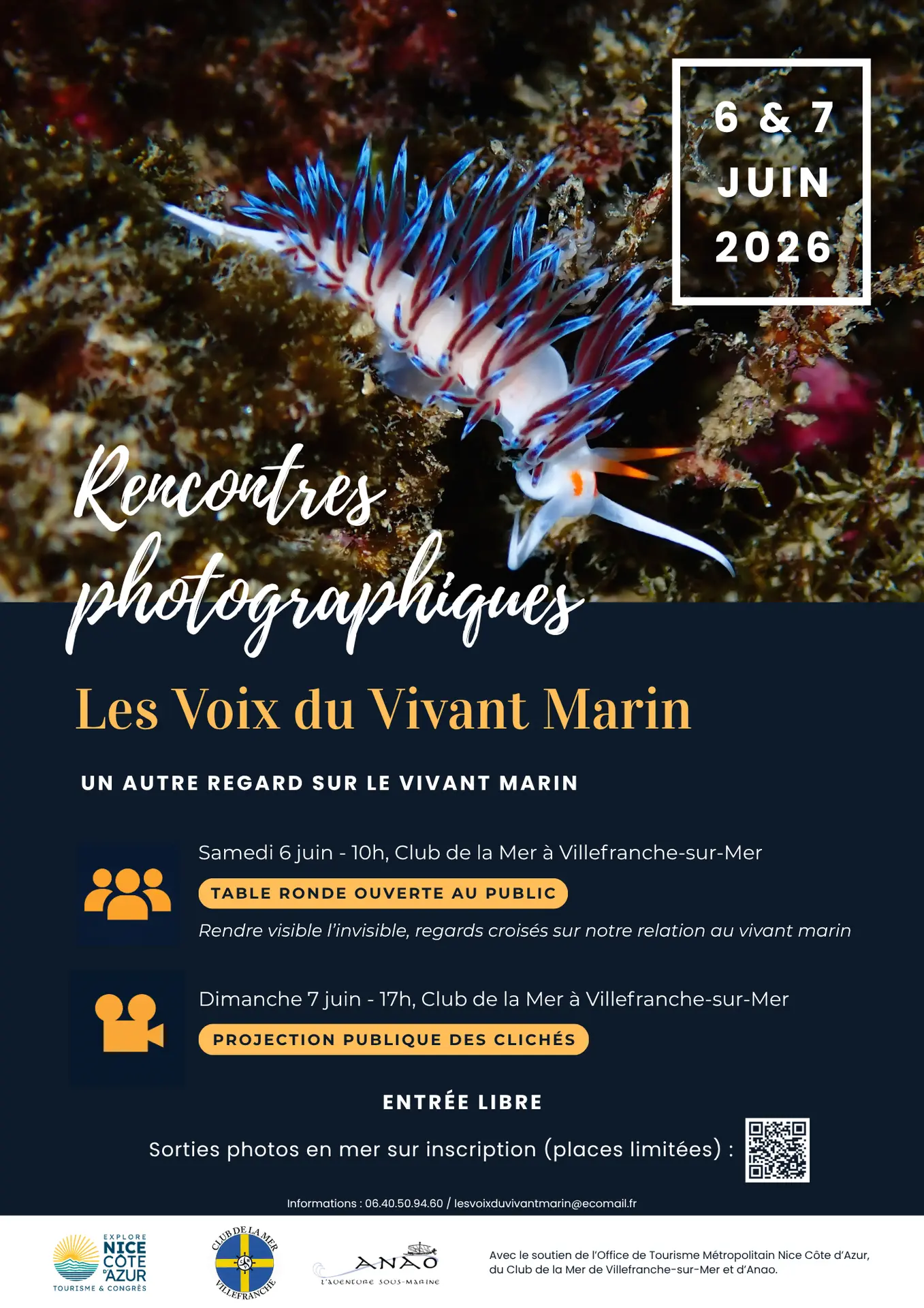 Rencontres photographiques : Les Voix du Vivant Marin