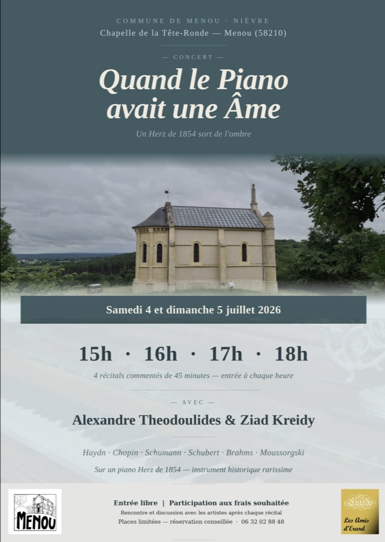 Concert : Quand le piano avait une âme - Un Herz de 1854 sort de l'ombre