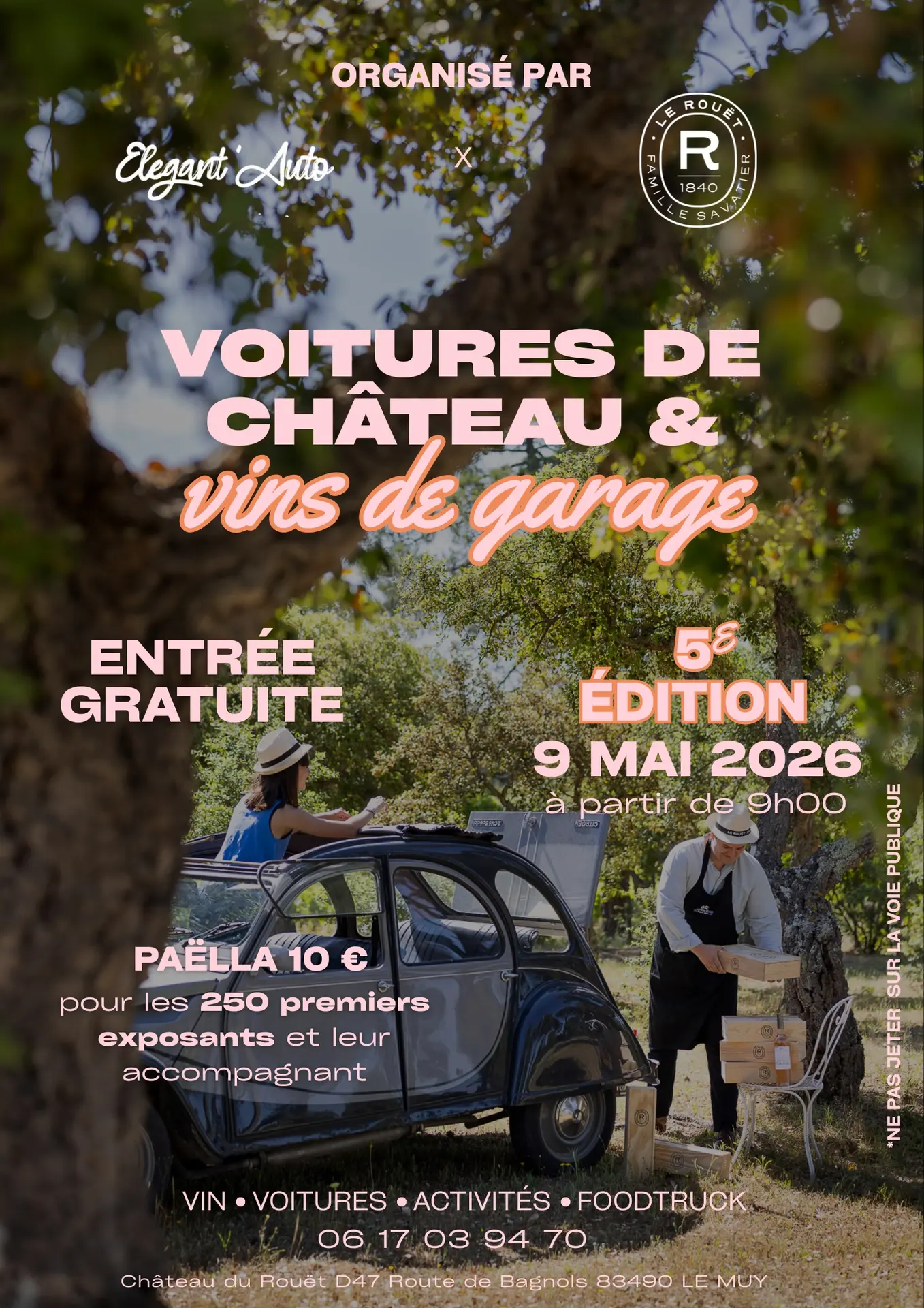 Voitures de Château & Vins de Garage