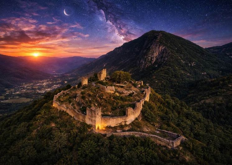 Visite « Les portes de Lordat » + Soirée Astronomie