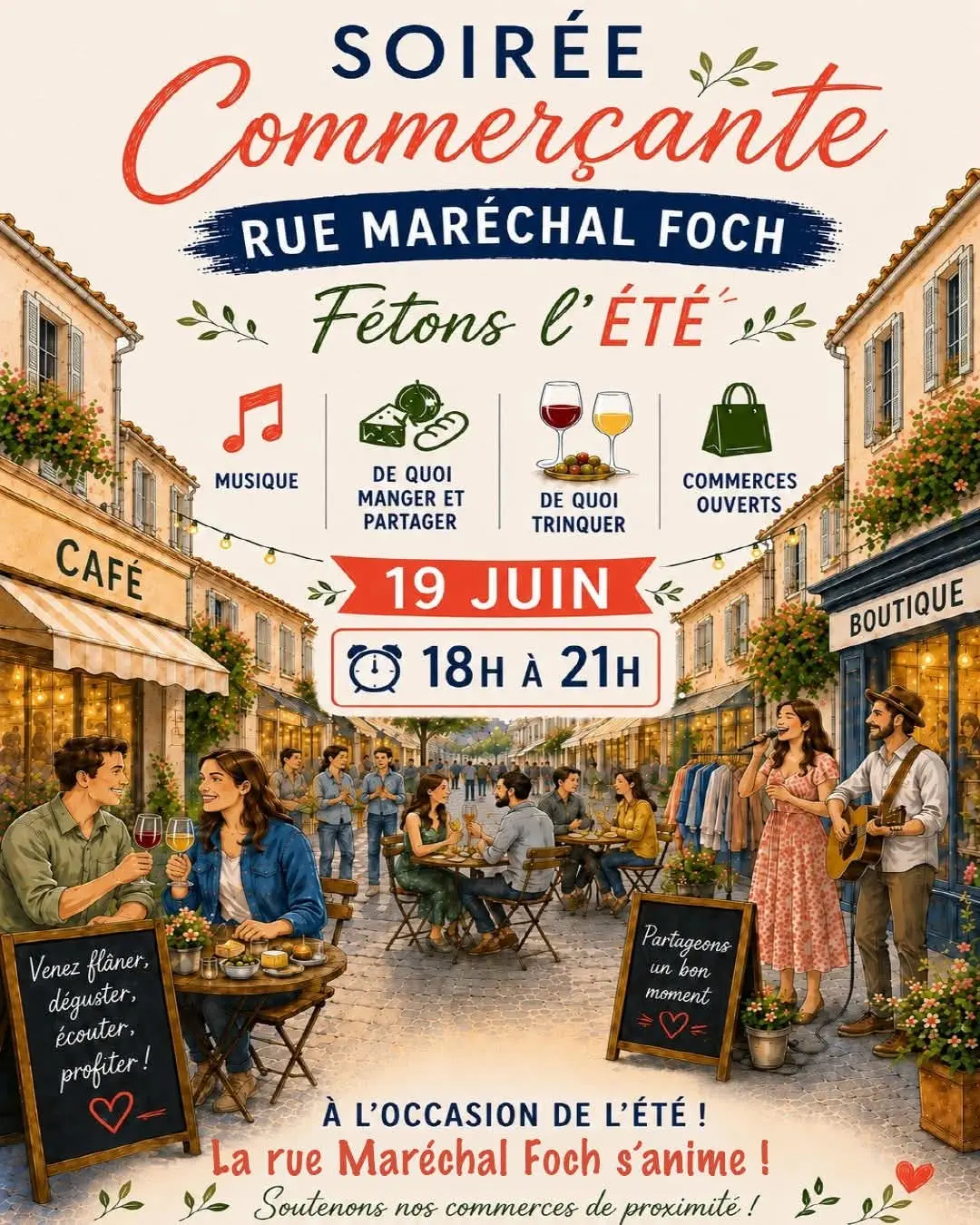 Soirée commerçante - Fêtons l'été !