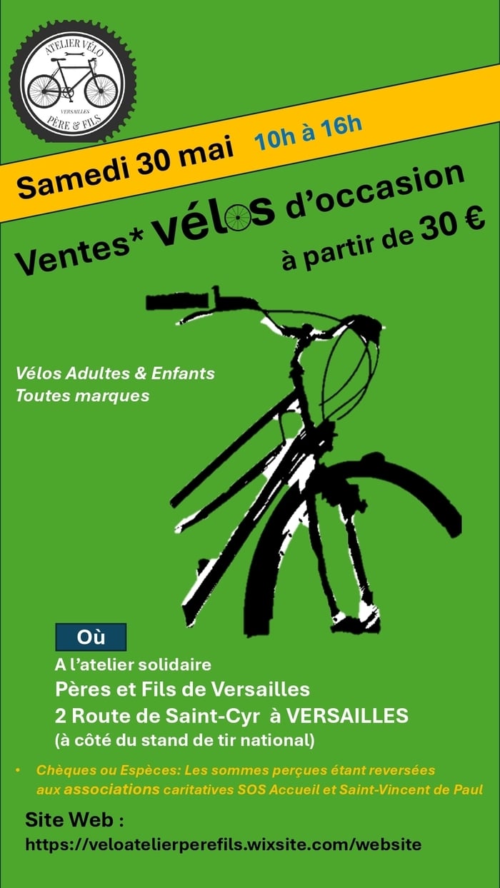 Grande Vente Vélos d'occasion