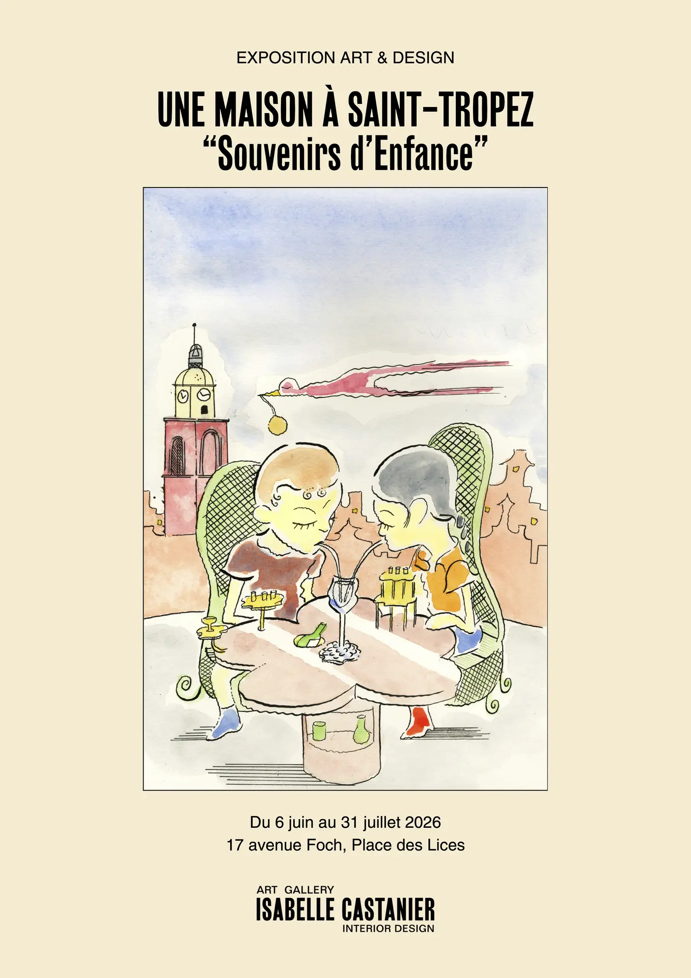 Une maison à Saint-Tropez. Souvenirs d’enfance