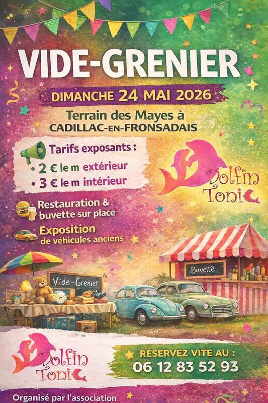 Vide grenier et exposition de véhicules anciens