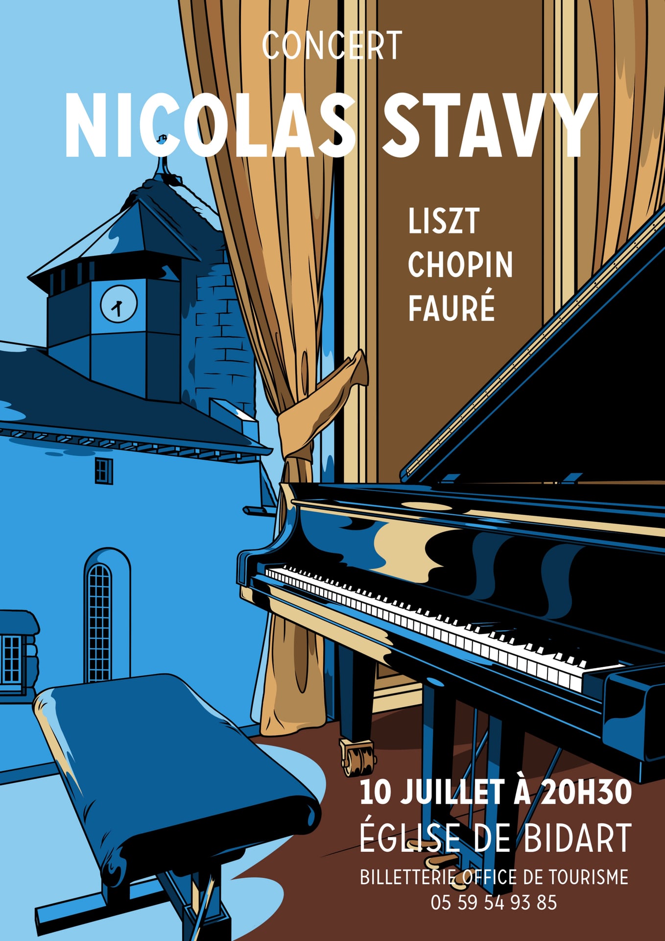 Récital de piano - Nicolas Stavy