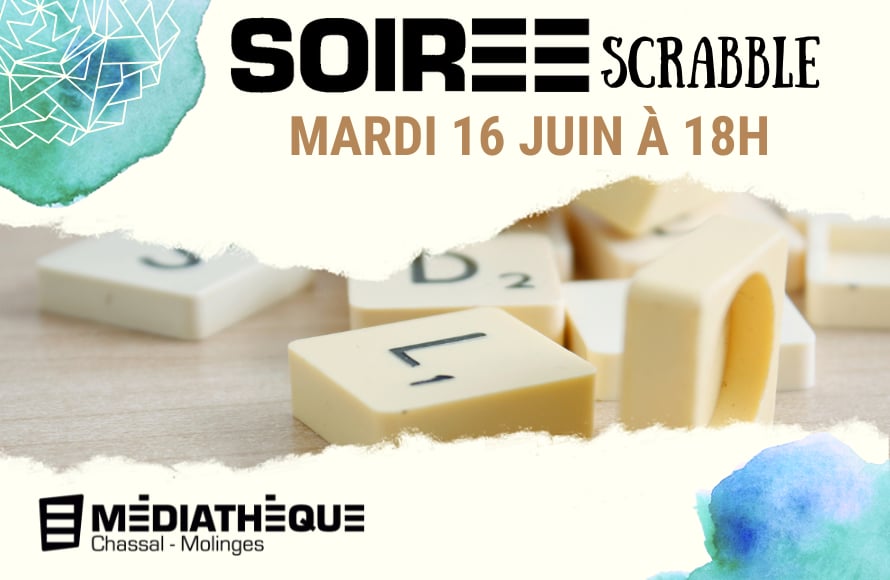 Médiathèque de Chassal-Molinges : Soirée Scrabble