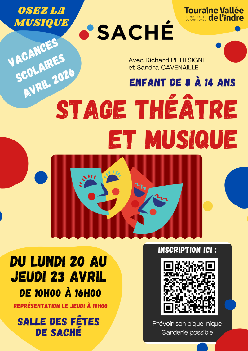 Stage enfant théâtre et musique