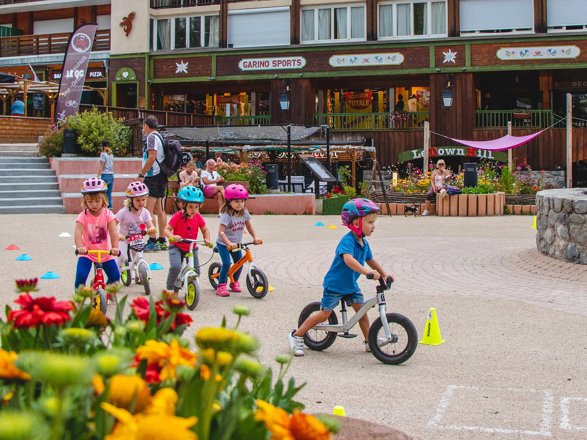 Course de draisiennes