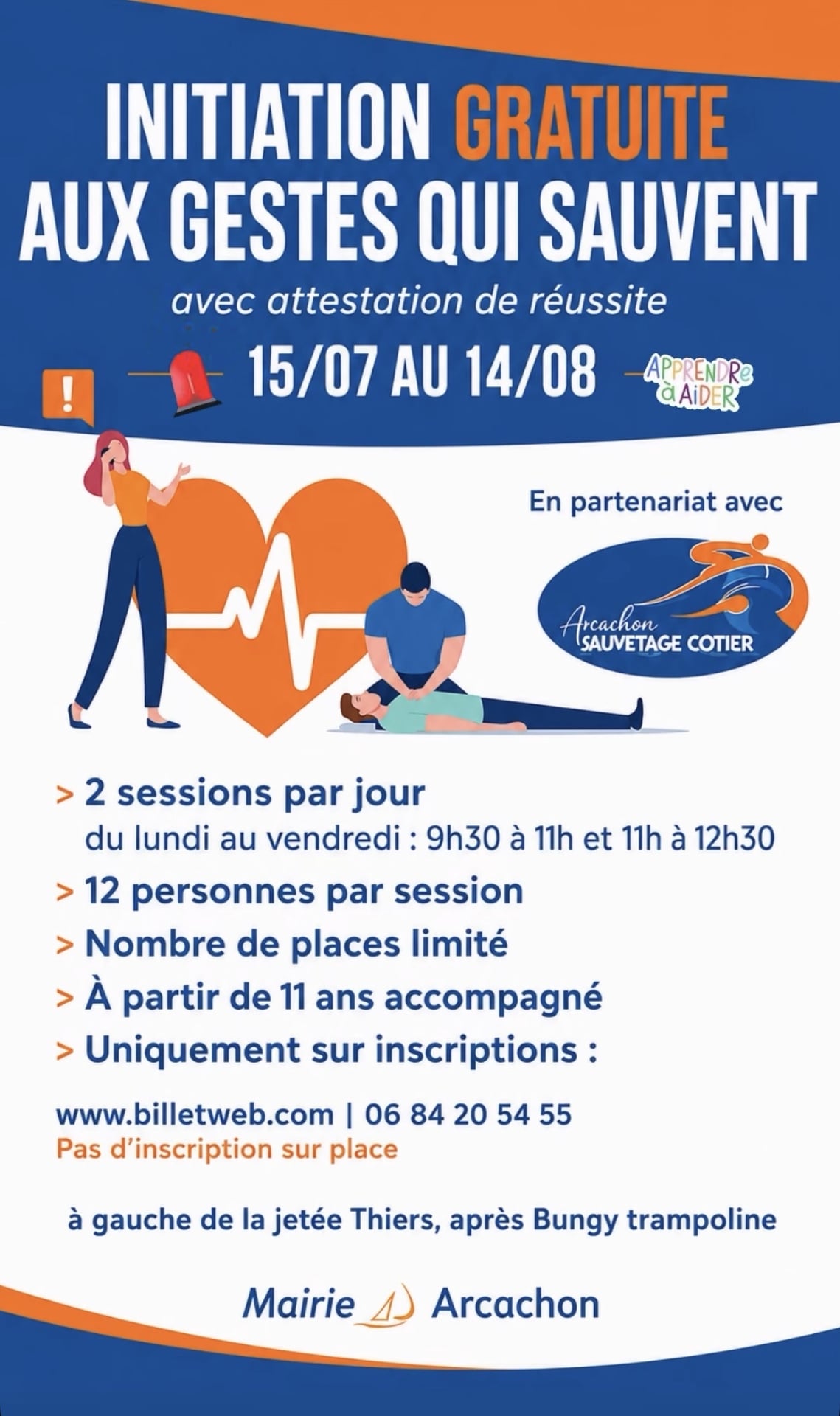 Initiation aux gestes qui sauvent