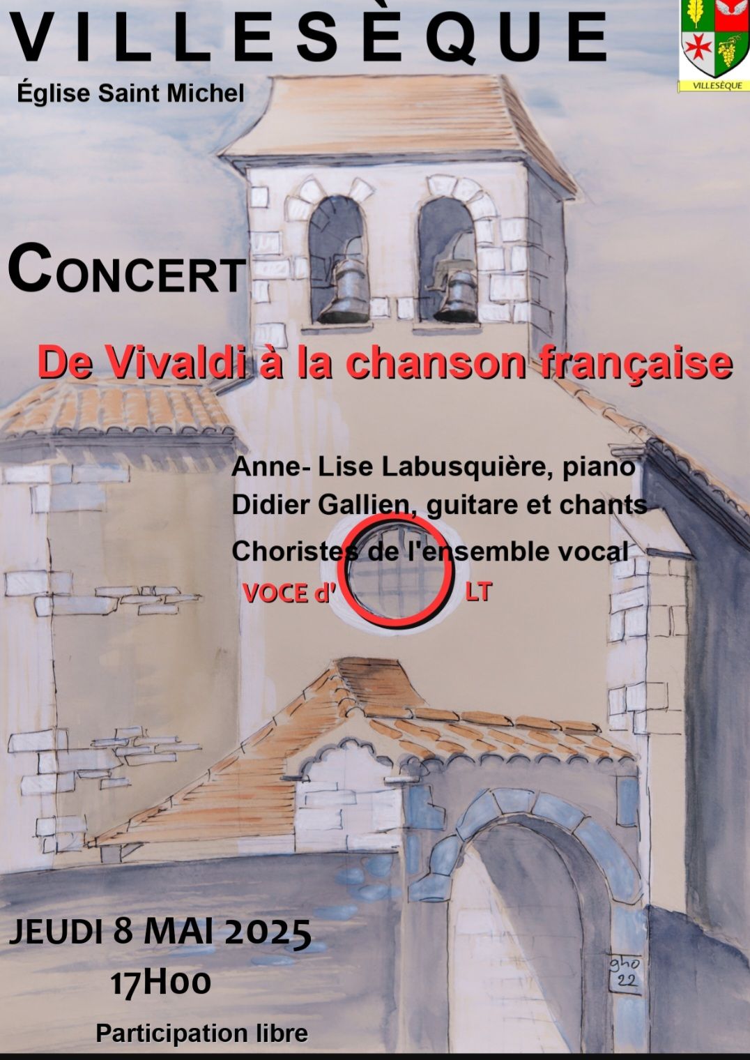 Concert de la chorale "Voce d'Olt"