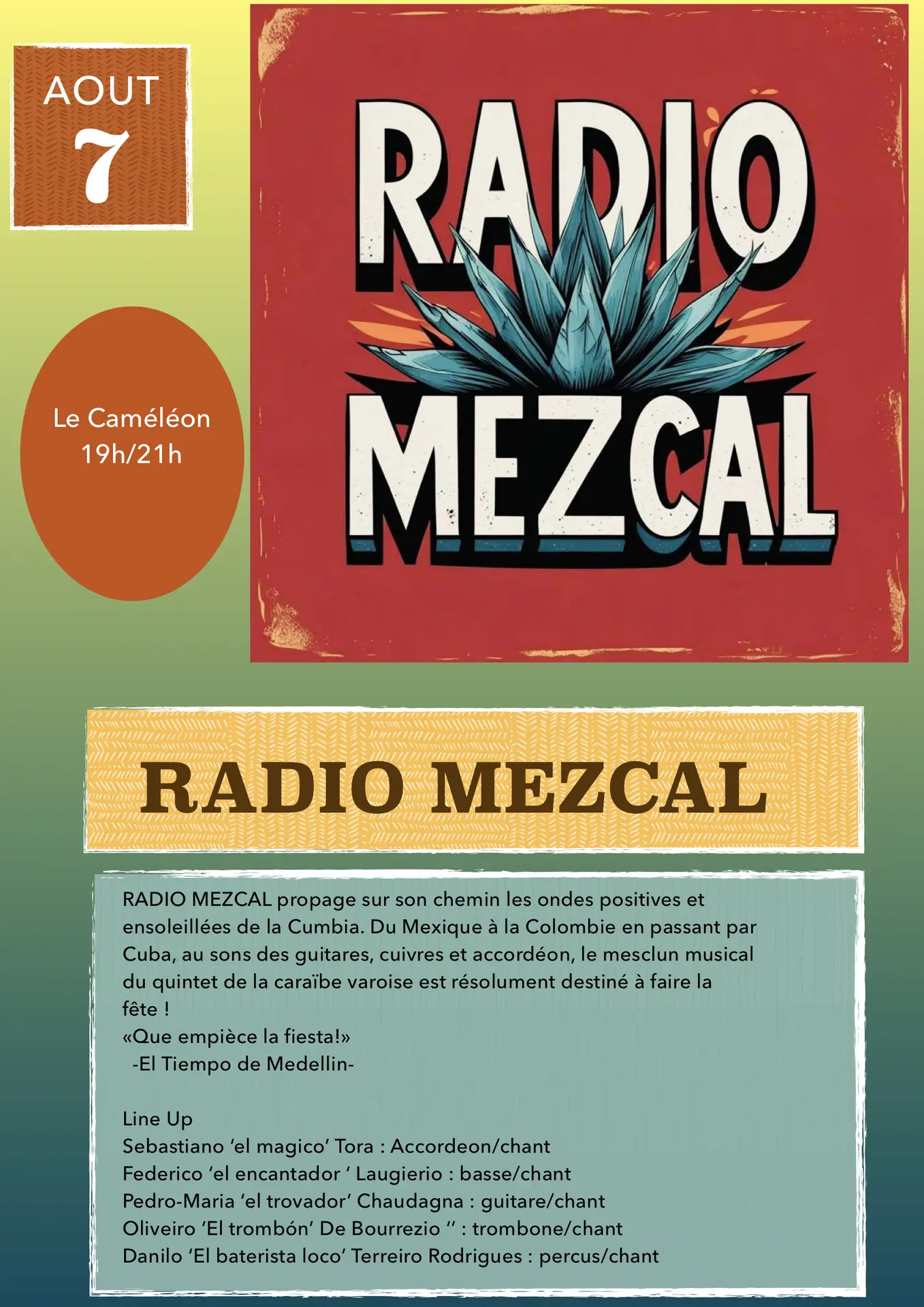 Concert : Radio Mezcal | Musical'Eté