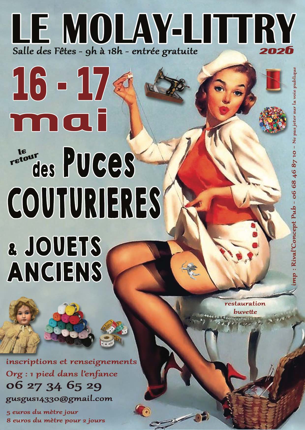 Puces des Couturières et Jouets Anciens