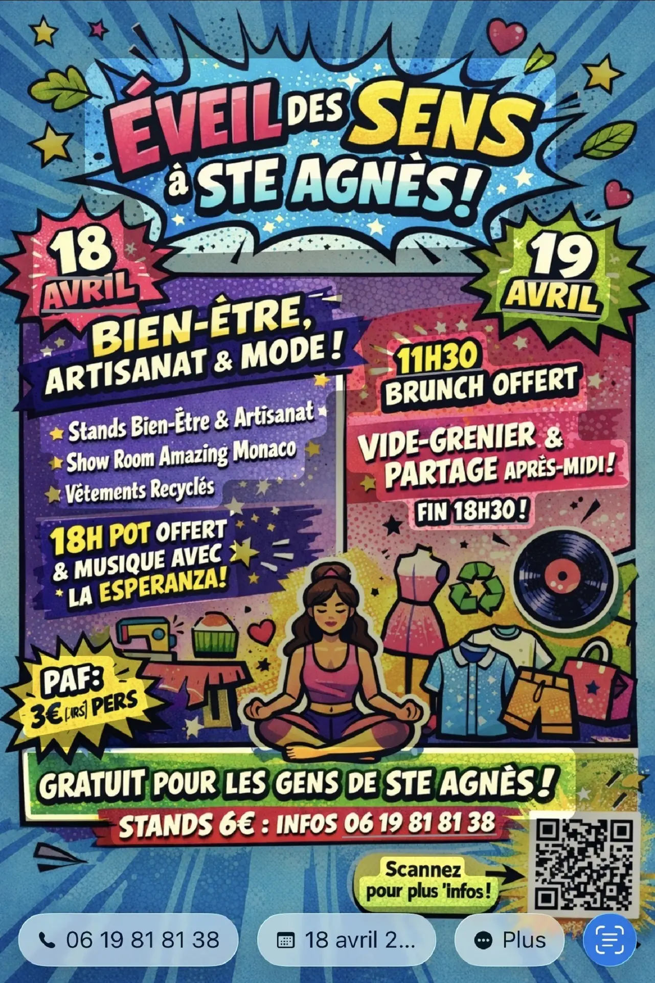 Éveil des sens à Sainte-Agnès