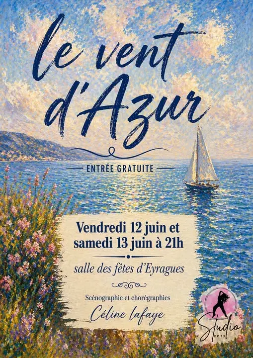 Spectacle Danse Passion "Le vent d'Azur"