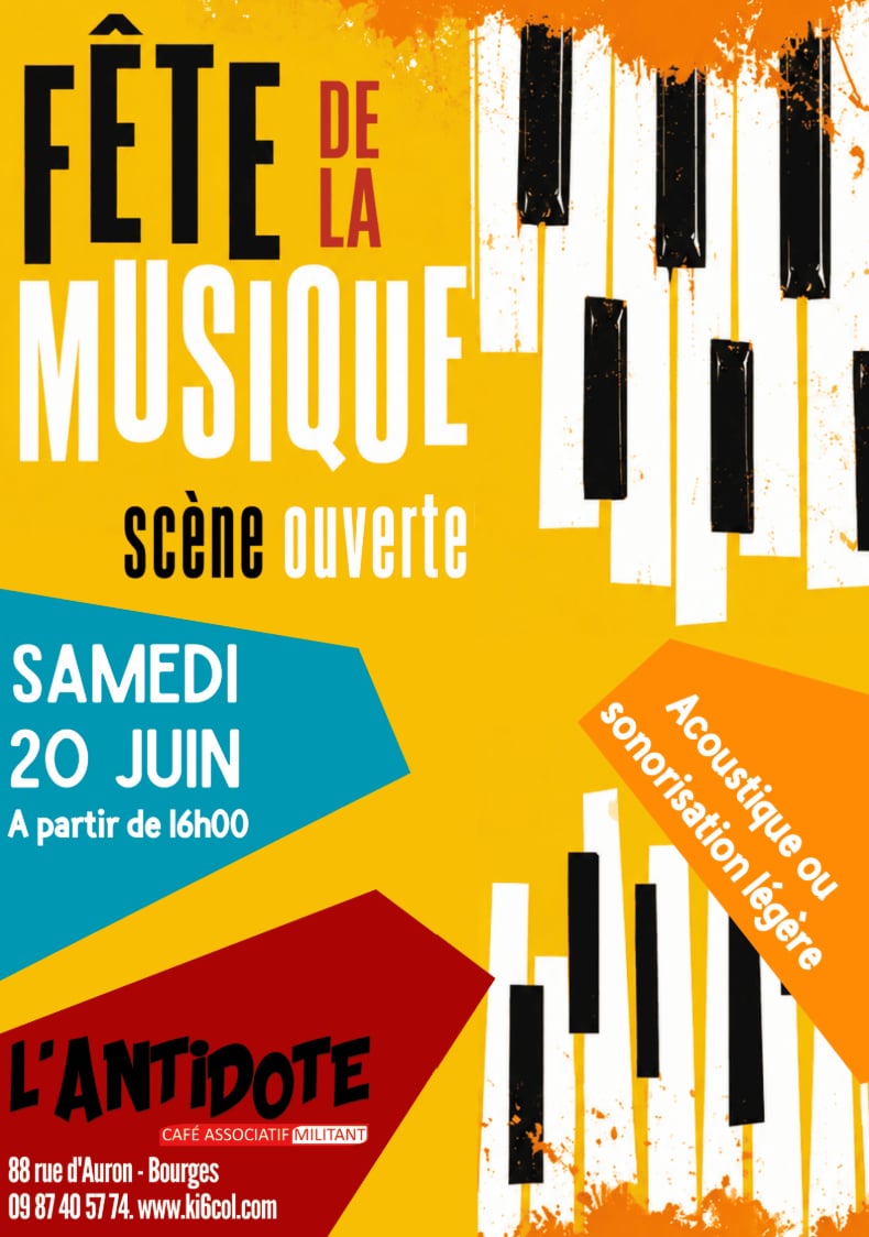 Fête de la Musique à L'Antidote