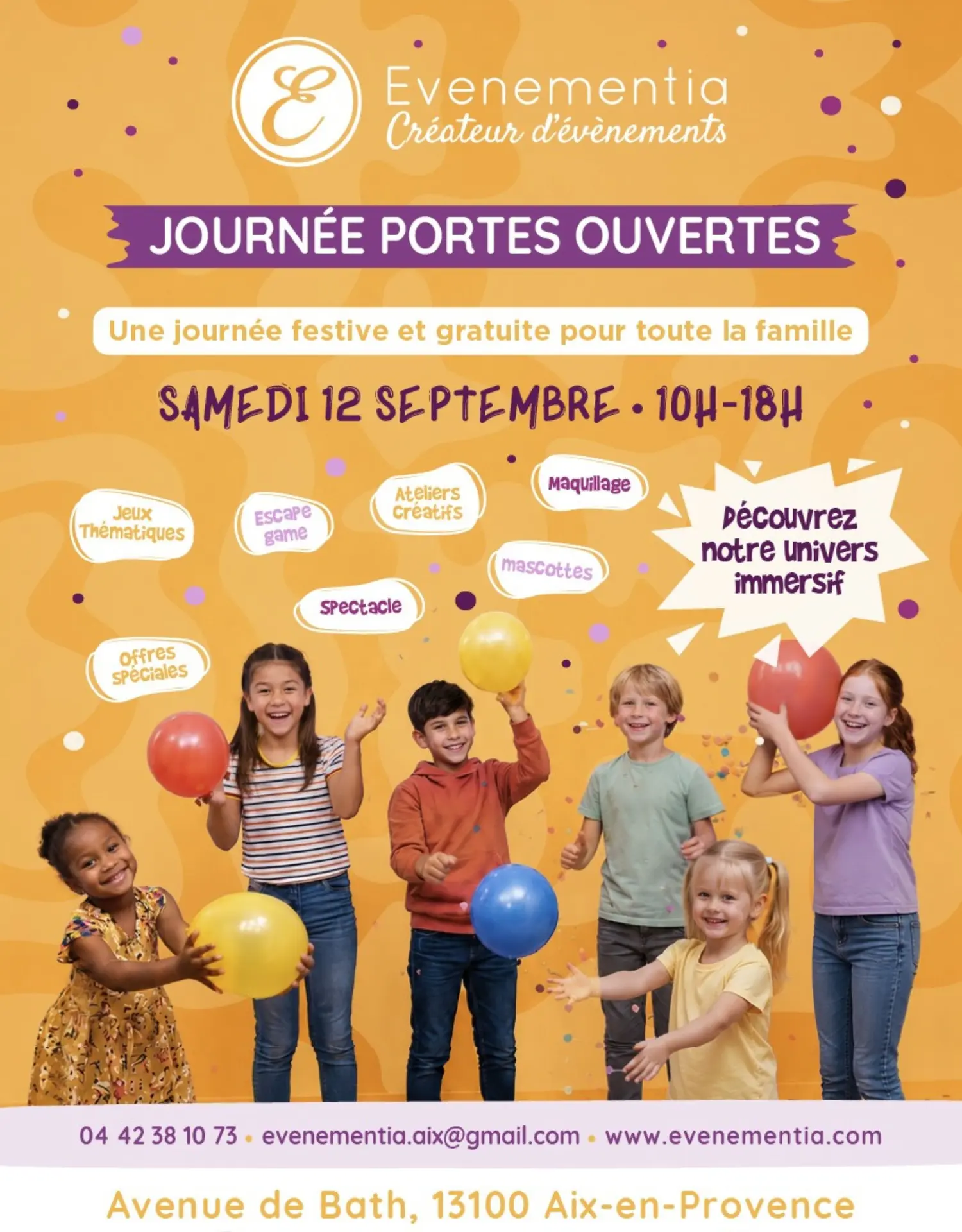 Journée Portes Ouvertes - Evenementia