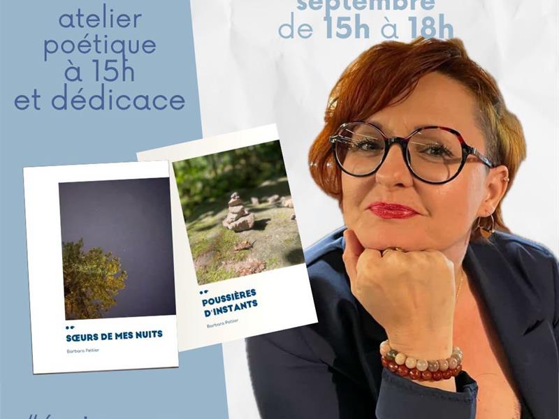 Atelier Poétique et Dédicace Barbara Peltier