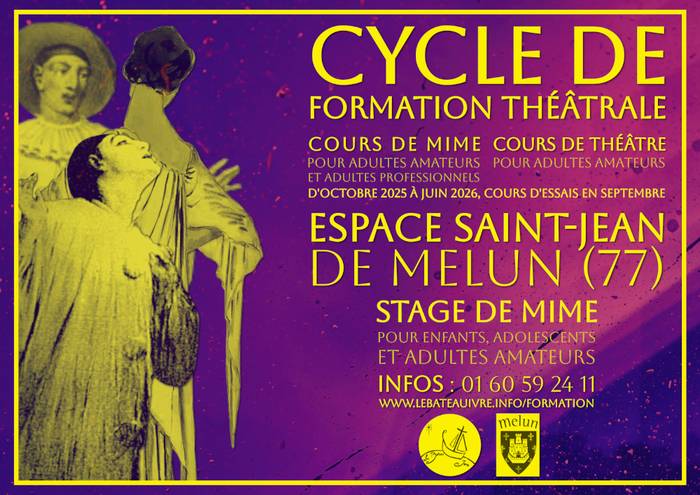 Cycle de Formation Théâtrale et de Mime à Melun (77)