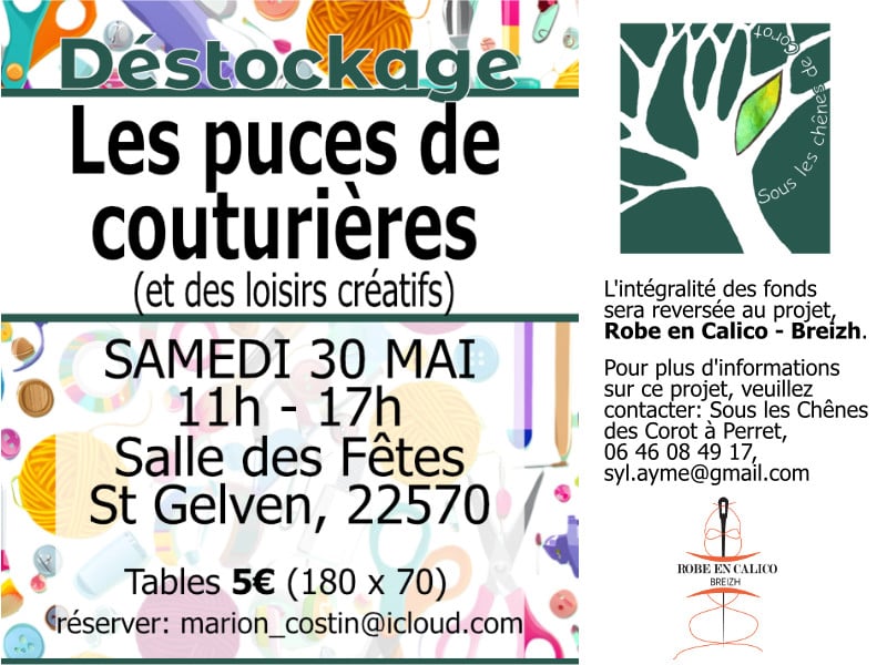 Les puces de couturières (et des loisirs créatifs)