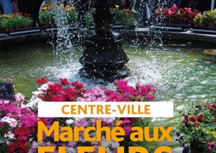 Marché aux fleurs et aux livres