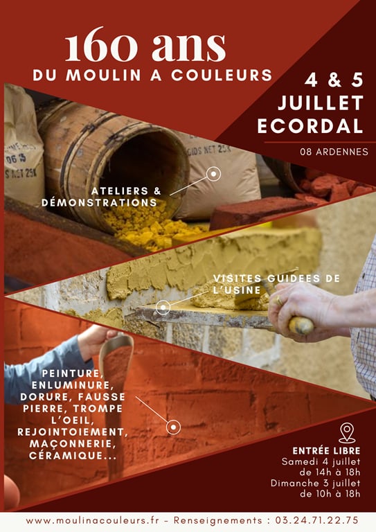 160 ans du Moulin à couleurs d'Ecordal