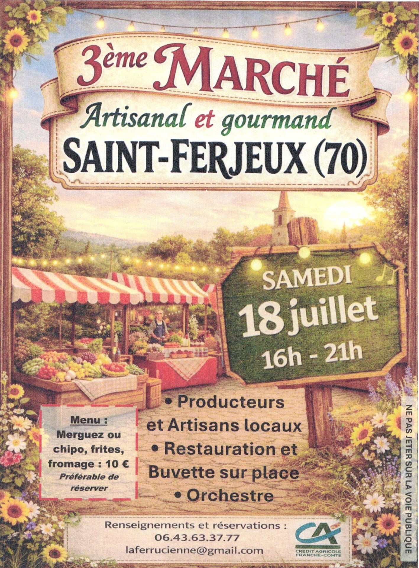 Marché artisanal et gourmand