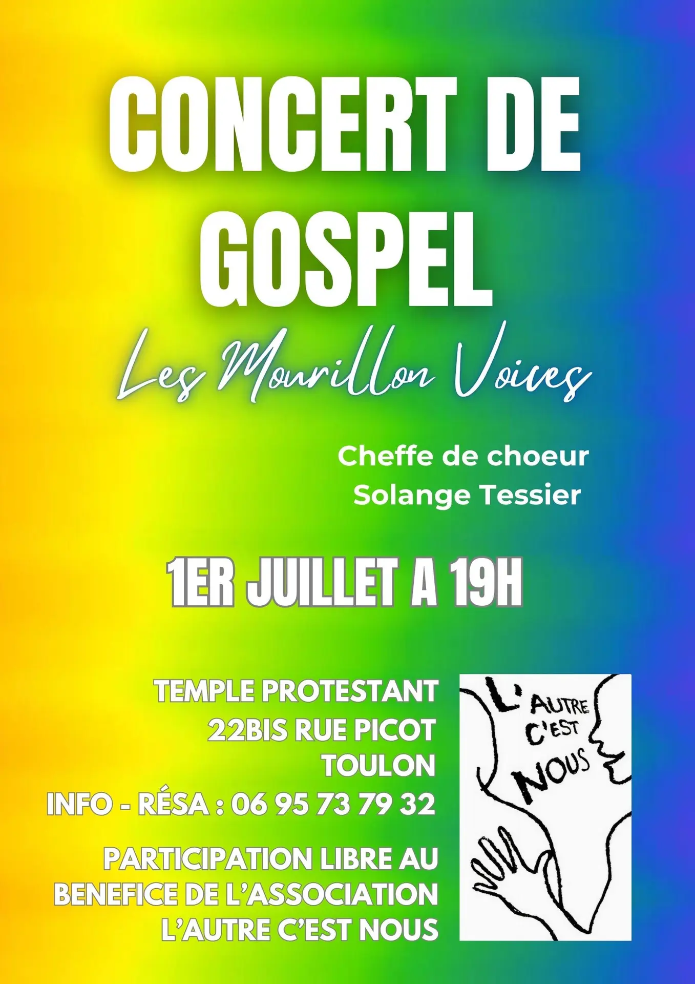 Concert de gospel - Les Mourillon Voices