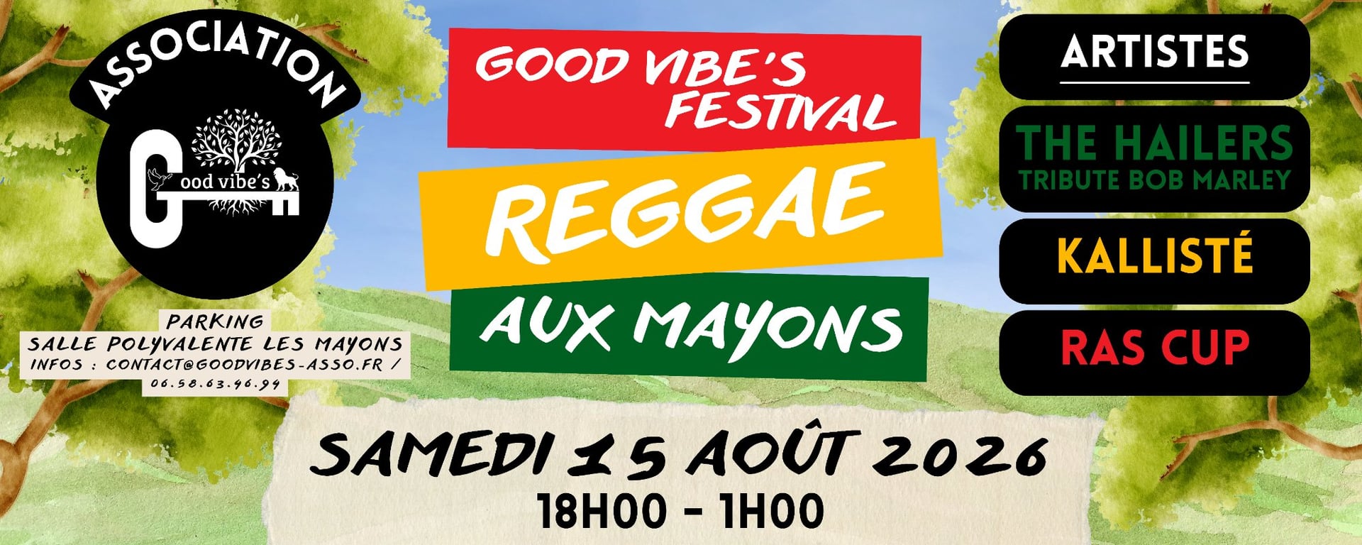 Good vibe's festival reggae
