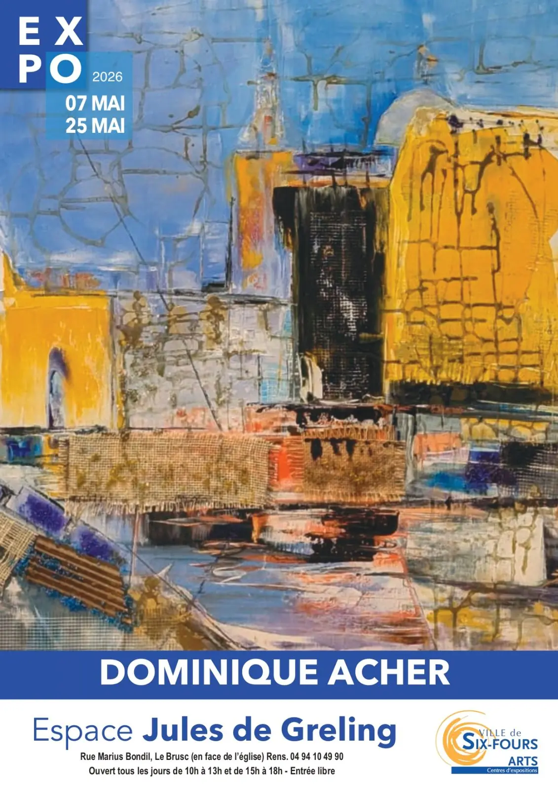 Exposition "Nuances Marines" de Dominique Acher