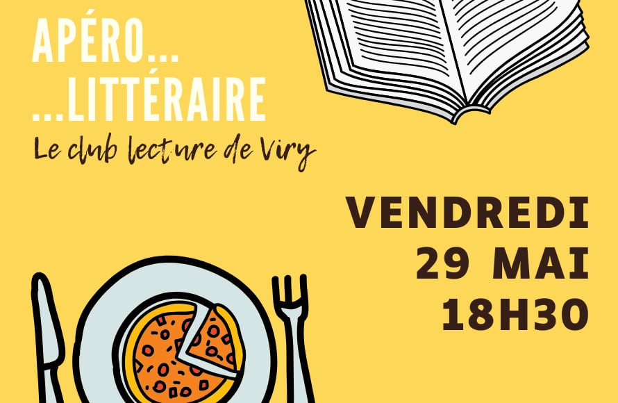 Médiathèque de Viry :Club de lecture -Apéro littéraire