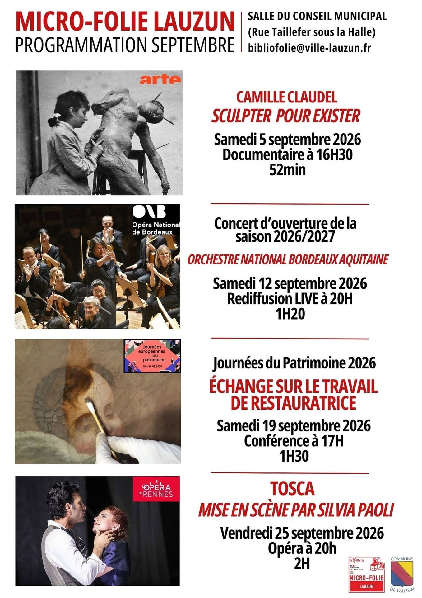 Micro-Folie : Journées Européennes du Patrimoine - Conférence