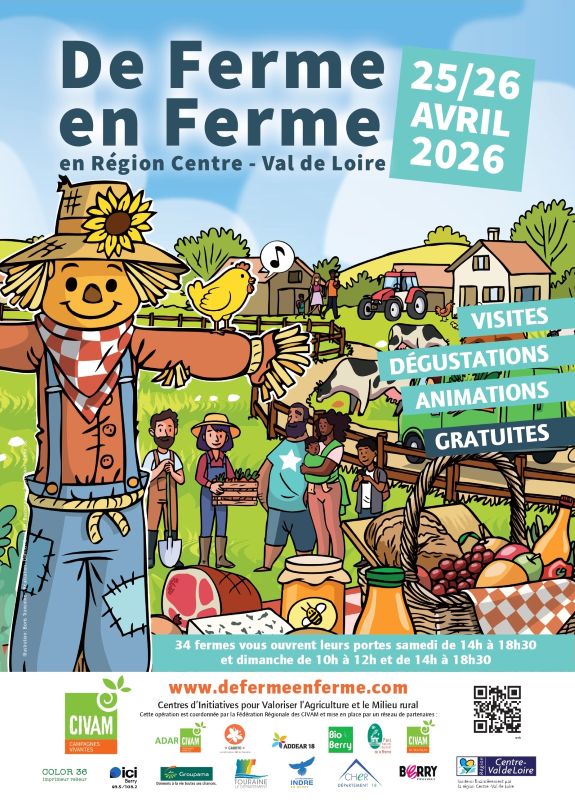 De ferme en ferme au Jardin Planétaire