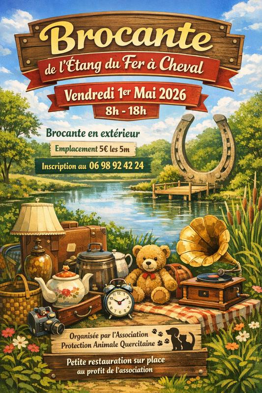 Brocante de l'étang du fer à cheval